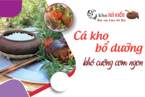 Mâm cơm gia đình ấm cúng bên niêu cá kho đặc sản