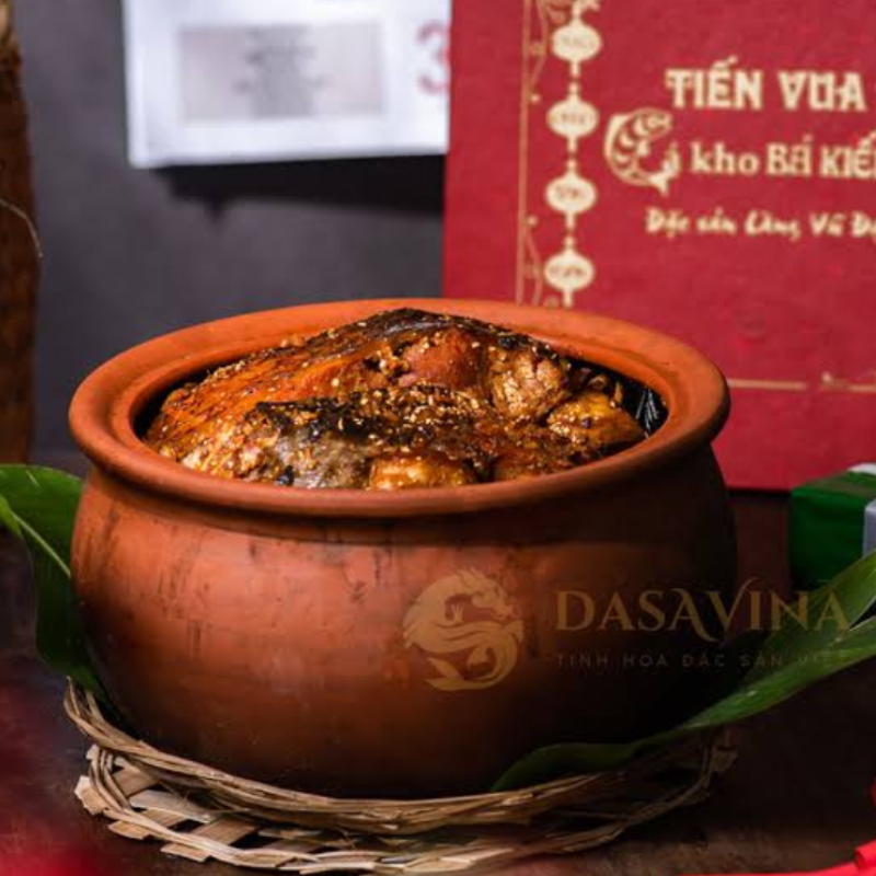 Cá kho Tiến Vua 3kg trong niêu đất